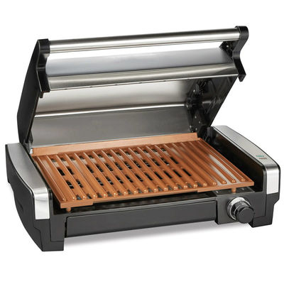 Grelha de Grelhado Panini Elétrica de 4 fatias com controle de temperatura e tempo