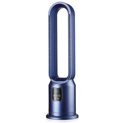 Ventiladores elétricos domésticos sem lâmina silenciosos Alta velocidade controle remoto digital