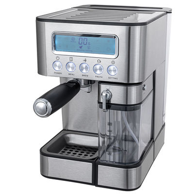 Máquina de café semi-automática para café expresso com espuma manual para café com leite