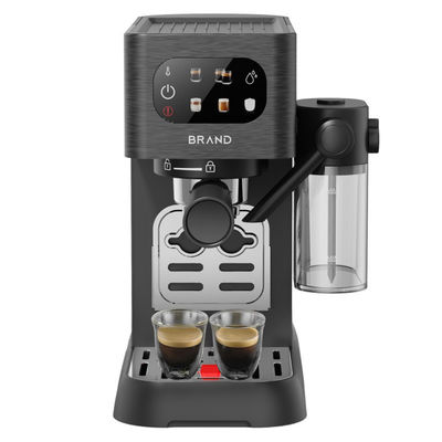 Máquina de café semi-automática para café expresso com espuma manual para café com leite