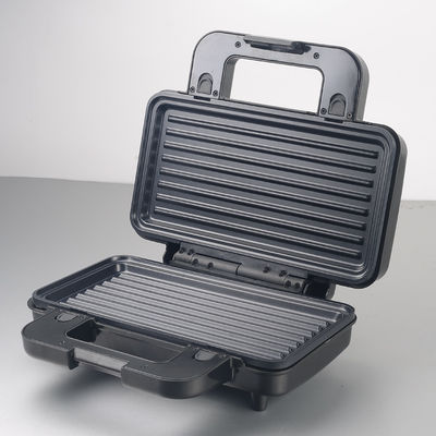 2-Slice Deep Fill Waffle Sandwich Maker Grill BBQ Removível Revestimento antiaderente para cozinha cozinhar Grelhas Elétricas Griddles