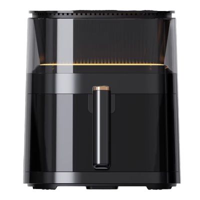 5L de aço inoxidável Digital Touch Air Fryer Forno Pequeno Smart Quadrado saudável Electric Air Fryer Para Domicílio