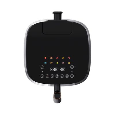 5L de aço inoxidável Multifuncional Pequeno Smart Quadrado Saudável Fritador Elétrico de Ar Forno Para Uso Doméstico