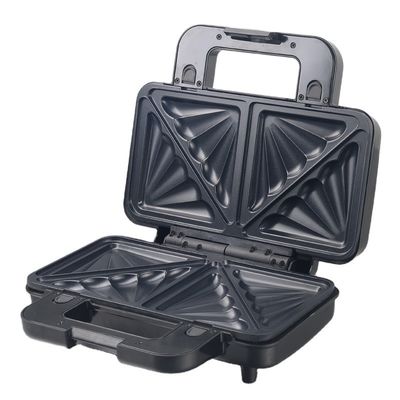 2 fatias de preenchimento profundo Sandwich Maker Desmontável Waffle Pancake Maker BBQ Grill Não-stick Coating Kitchen Cooking Appliance