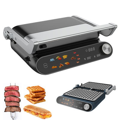 Opção de sonda de temperatura de uso doméstico de 2000w Digital Electric Cooktop com placa PTFE desmontável e controle de altura