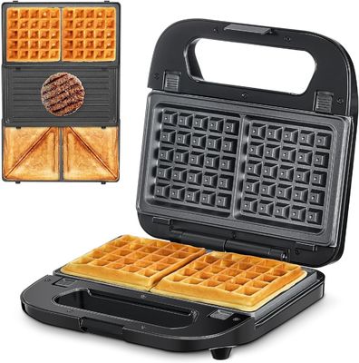 Anbo Electric Samosa Dumpling Maker Sandwich Maker Donut Pancake Maker Coating não pegajoso Kitchen Cooking Appliance