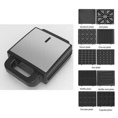 Anbo Electric Samosa Dumpling Maker Sandwich Maker Donut Pancake Maker Coating não pegajoso Kitchen Cooking Appliance