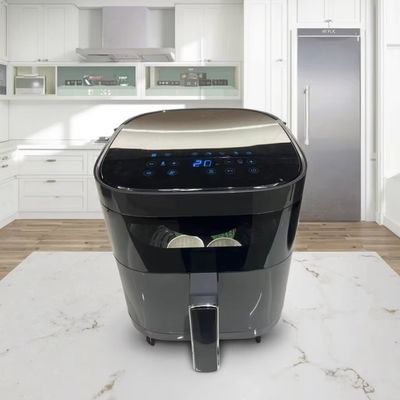 6l Frigorífico Digital Forno de aço inoxidável Multifuncional Pequeno Quadrado Inteligente Saúde Uso doméstico elétrico