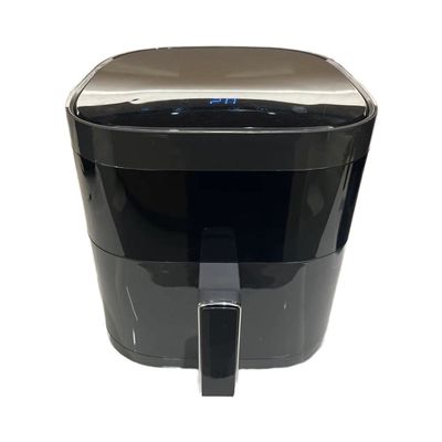 6l Fritadora de ar inteligente Forno de aço inoxidável Multifuncional Quadrado pequeno saudável Elétrico para uso doméstico