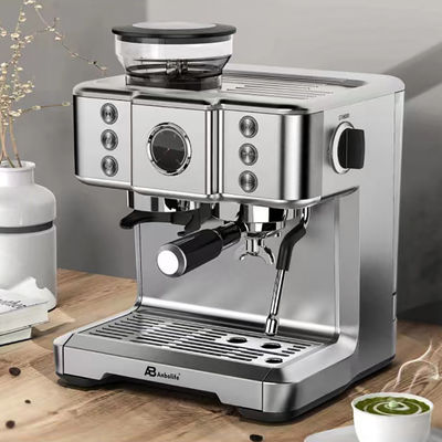 Anbo touchscreen Itália ULKA bomba multifuncional máquina de café espresso com moedor