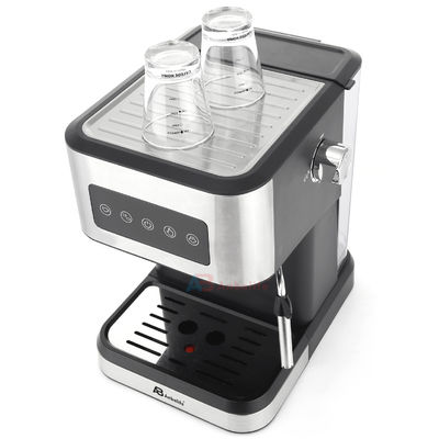 Anbo Touch Screen Control Cafeteiro e Espresso Multifuncional Cappuccino 20 Bar