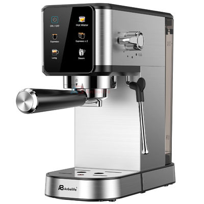 Anbo Touch Screen Control Cafeteiro e Espresso Multifuncional Cappuccino 20 Bar