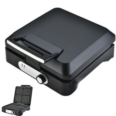2 fatias Eletrônico Indoor Waffle Maker Com Placas de Cozinha Profunda Waffles Mais Espessos Fluffier Design Especial Sem Barulho Furo Uso doméstico