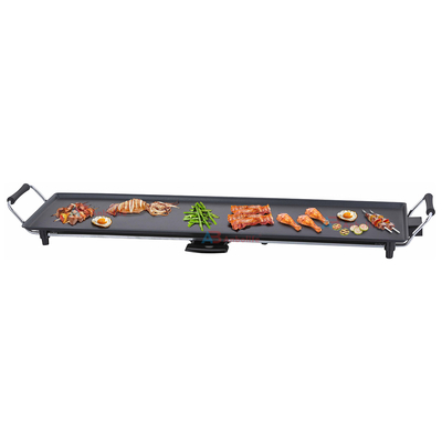 Grelha Teppanyaki Elétrica Anbolife 1800W com Superfície Antiaderente