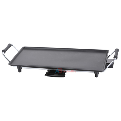 Grelha Teppanyaki Elétrica Anbolife 1800W com Superfície Antiaderente