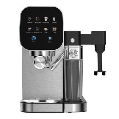 Anbolife Hot Selling 20 Bar Semi-Automatic Coffee Machine for Espresso Coffee Maker with Milk tank for Household Use