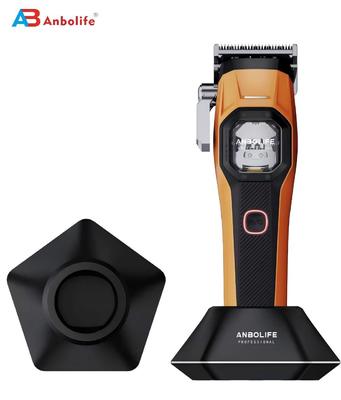 Conjunto profissional de máquina de cortar cabelo e aparador com motor microchipado de 12000RPM, comprimentos de corte ajustáveis, kit completo