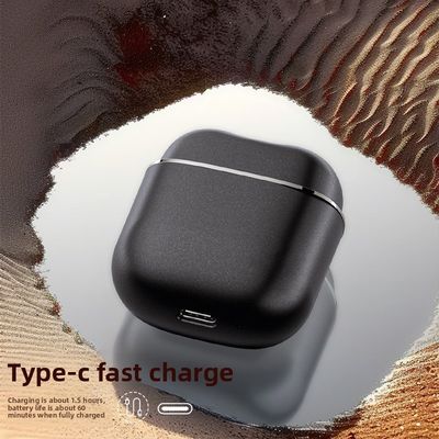 Mini Barbeador Elétrico Portátil de Cabeça Dupla Totalmente Lavável com Design Flutuante Magnético para Homens