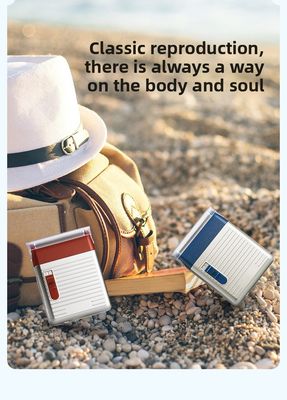 ANBOLIFE Mini aparelho de barbear elétrico portátil com 60 Min tempo de trabalho 1 ano de garantia e 5W Power USB barbeador recarregável