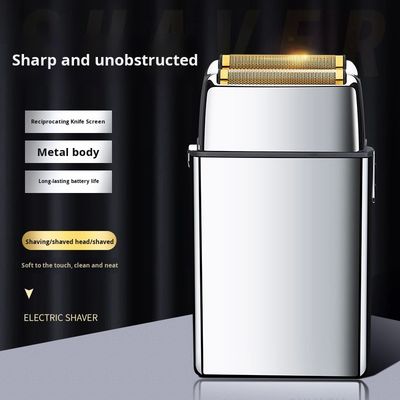 Barbeador elétrico ANBOLIFE USB com IPX4 resistente à água Bateria de 600 mAh e 90 Min Tempo de Trabalho para corpo e rosto