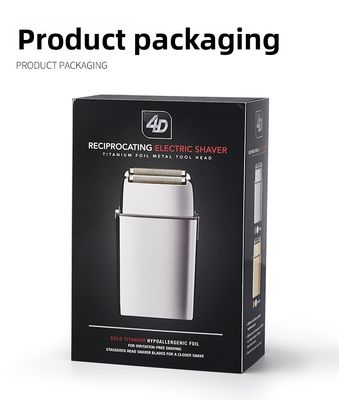 Barbeador elétrico ANBOLIFE USB com IPX4 resistente à água Bateria de 600 mAh e 90 Min Tempo de Trabalho para corpo e rosto