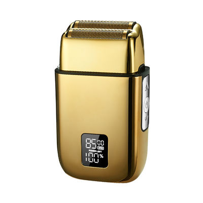 Barbeador Corporal Recarregável de Metal Retro ANBOLIFE com IPX5 à Prova d'Água, 90 Minutos de Tempo de Funcionamento e Bateria de 600mAh