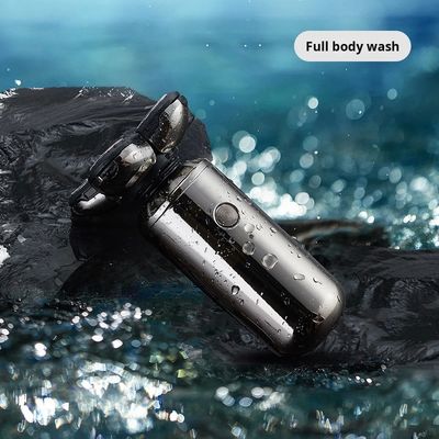 ANBOLIFE Smart Shaver elétrico recarregável de cinco lâminas com ecrã digital Alimentado por USB e Peças sobressalentes gratuitas para homens
