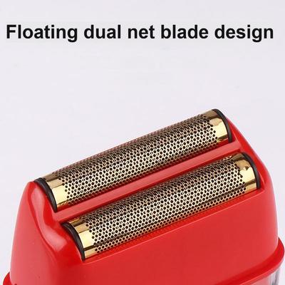 Aparador de Barba Elétrico Profissional com Bateria Li-Ion de 600 mAh, Tempo de Carregamento de 1,5h e Resistência à Água IPX4 para Uso no Rosto e Corpo Masculino