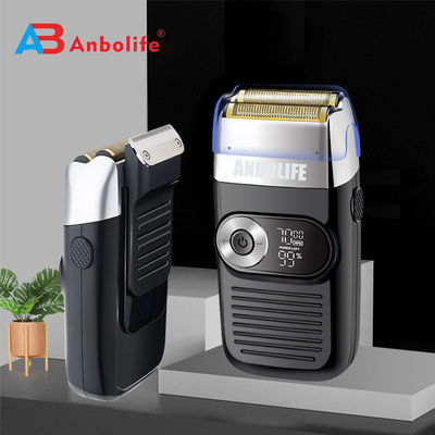 Barbeador elétrico masculino à prova d'água IPX7 com bateria de 600mAh e tempo de funcionamento de 60-90 minutos para uso em todo o corpo