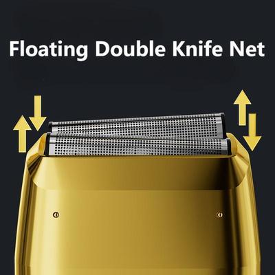 Aparador Elétrico ANBOLIFE 1200 mAh Li-Ion com Tempo de Carregamento de 2,5h e IPX5 à Prova d'Água para Corpo e Rosto Masculino