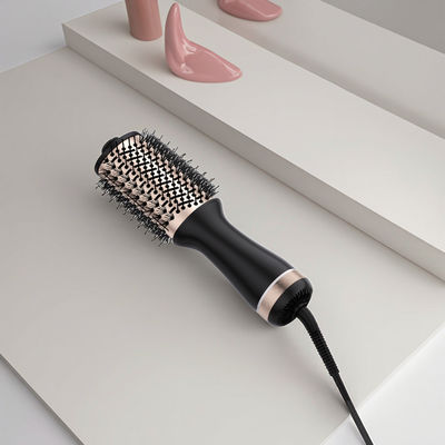Escova de Ar Quente de Titânio de 1200W com 1 Ano de Garantia e Dupla Voltagem para Penteados Fáceis