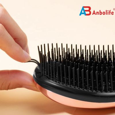 Massageador elétrico portátil para couro cabeludo com bateria de 900mAh e garantia de 1 ano - Massageador com escova de ar quente para uso doméstico, salão de beleza e hotel