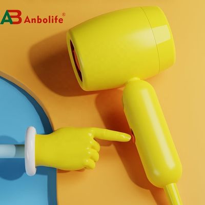 Secador de cabelo de 600W 220-240V com 2 ajustes de velocidade e função iónica para secagem rápida