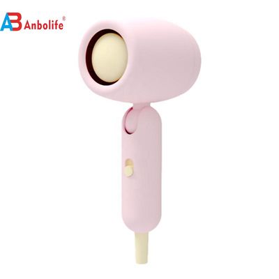 Secador de cabelo de 600W 220-240V com 2 ajustes de velocidade e função iónica para secagem rápida