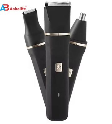 Aparador de pelos elétrico recarregável para mulheres com bateria IPX7 à prova d'água de 600mAh e 100 minutos de autonomia, aparador de pelos para a área do biquíni