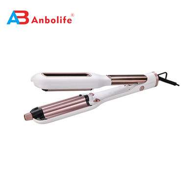 Ferro de curling de tamanho ajustável com aquecimento rápido e garantia de 1 ano para estilismo profissional de cabelo