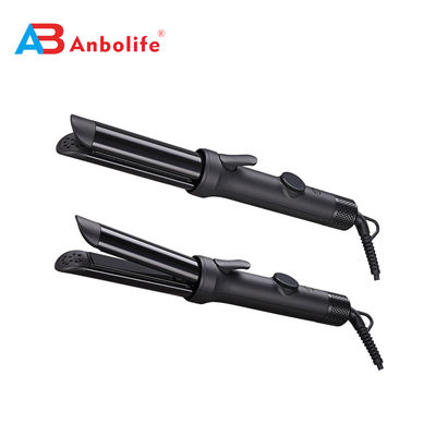 Enrolador de cabelo profissional com tela LED de ajuste rotativo e faixa de 130-210 ° C para todos os tipos de cabelo