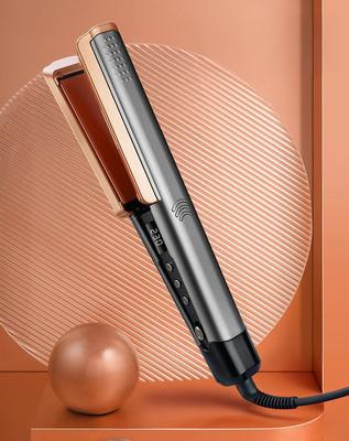 Alisador e Modelador de Cabelo 2 em 1 para Cabelo Molhado e Seco com 13 Ajustes de Temperatura e Aquecimento Rápido