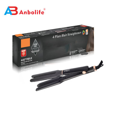 Extra Long Plate Floating Hair Straightener com 10 configurações de calor e 13,7 * 110mm Placas de cerâmica