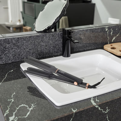 Extra Long Plate Floating Hair Straightener com 10 configurações de calor e 13,7 * 110mm Placas de cerâmica