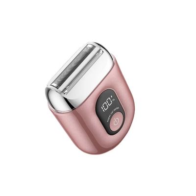 Depilador Elétrico Feminino com Visor Digital Recarregável 450mAh IPX6 Impermeável Aparador Corporal para 90 Minutos de Uso