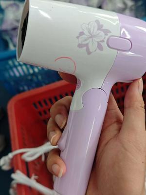 Secador de cabelo profissional ANBOLIFE com 2 ajustes de velocidade 220-240V Secador de sopro de viagem dobrável