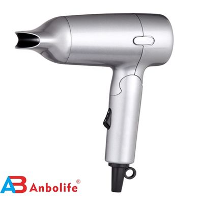 ANBOLIFE Professional Secador de cabelo dobrável de 1200W com 2 ajustes de velocidade e motor DC de alta velocidade para secagem rápida