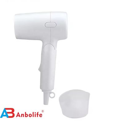 ANBOLIFE Professional Secador de cabelo dobrável de 1200W com 2 ajustes de velocidade e motor DC de alta velocidade para secagem rápida