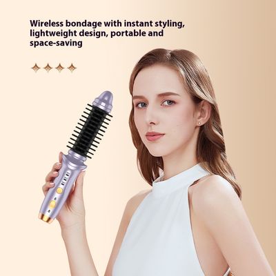 Enrolador de cabelo profissional com três engrenagens de temperatura 45W de potência e 110-240V de tensão para uso em salão doméstico e viagens