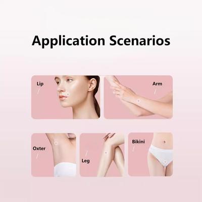 Aparador de pelos elétrico 2 em 1 para mulheres com 90 minutos de tempo de funcionamento e bateria de 400mAh - Aparador de cabeça dupla para corpo inteiro