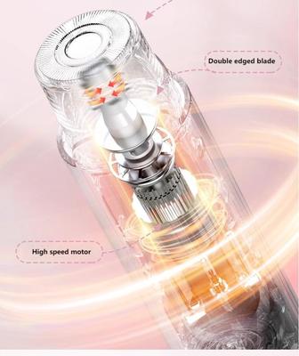 Aparador de pelos elétrico 2 em 1 para mulheres com 90 minutos de tempo de funcionamento e bateria de 400mAh - Aparador de cabeça dupla para corpo inteiro