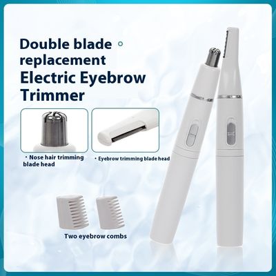 Aparador de pelos do nariz elétrico portátil compacto ANBOLIFE com plástico durável para uso doméstico