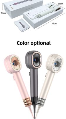 Secador de cabelo de alta velocidade de 1500 W com alta concentração de íons negativos e temperatura constante para cuidados rápidos com o cabelo seco