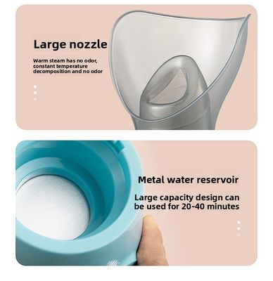 Hidratante Nano Facial Steamer com 150 ml de tanque de água e 50 W de potência para uso doméstico